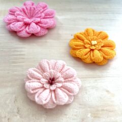 意外と簡単！つまみ細工でガーベラを作ってみよう！